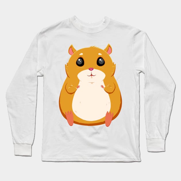 Hamster  No.4 Long Sleeve T-Shirt by longford